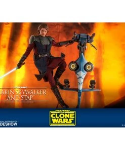 Hot Toys TV Masterpiece 1/6 Scale Figure - Anakin Skywalker & STAP (The Clone Wars)