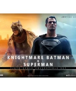 Pre-Orders Hot Toys Movie Masterpiece 1/6 Scale Figure - Zack Snyder's Justice League - Knightmare Batman And Superman