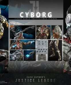 Hot Toys Movie Masterpiece 1/6 Scale Figure - Zack Snyder's Justice League - Cyborg