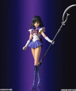 Bandai Anime S.H. Figuarts Sailor Moon - Sailor Saturn - Animation Color Edition "Pretty Guardian Sailor Moon" 13 Bandai Anime S.H. Figuarts Sailor Moon - Sailor Saturn - Animation Color Edition