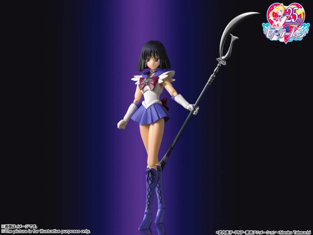 Bandai Anime S.H. Figuarts Sailor Moon - Sailor Saturn - Animation Color Edition "Pretty Guardian Sailor Moon" 8 Bandai Anime S.H. Figuarts Sailor Moon - Sailor Saturn - Animation Color Edition "Pretty Guardian Sailor Moon"