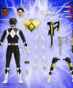 Super 7 Mighty Morphin Power Rangers Ultimates Black Ranger Pre-Orders