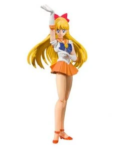 Bandai S.H. Figuarts Sailor Moon - Sailor Venus - Animation Color Edition "Pretty Guardian Sailor Moon" Anime