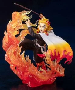 Bandai Demon Slayer: Kimetsu No Yaiba FiguartsZERO Kyojuro Rengoku - Flame Breathing Ver. Anime