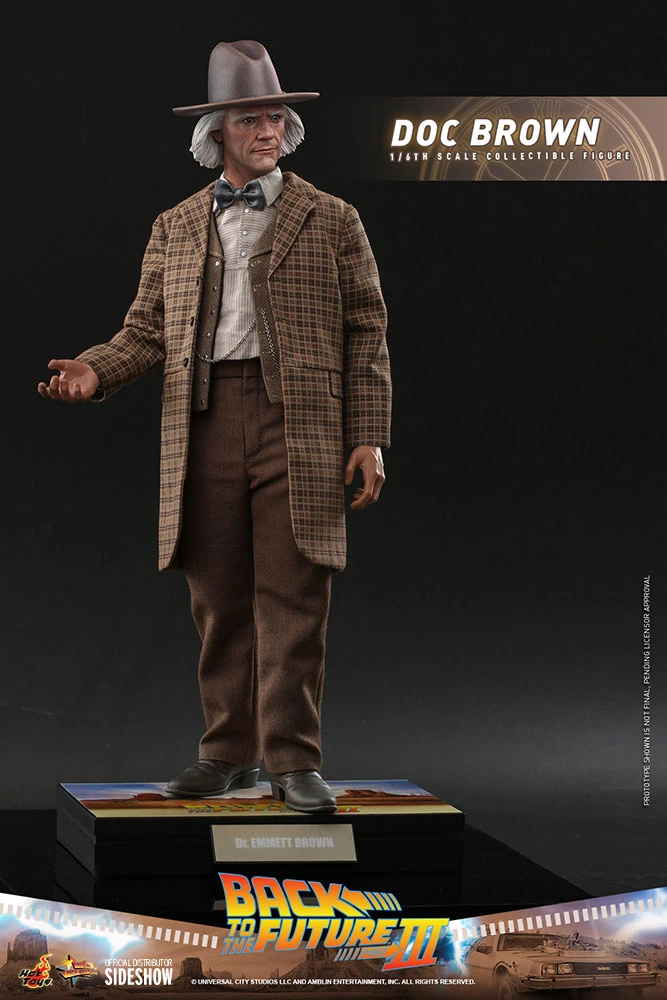 Pre-Orders Hot Toys 1/6 Scale Figure - Back To The Future Part III - Doc Brown 16 Pre-Orders Hot Toys 1/6 Scale Figure - Back To The Future Part III - Doc Brown