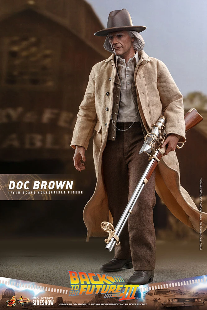 Pre-Orders Hot Toys 1/6 Scale Figure - Back To The Future Part III - Doc Brown 7 Pre-Orders Hot Toys 1/6 Scale Figure - Back To The Future Part III - Doc Brown
