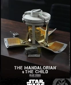 Star Wars Hot Toys - The Mandalorian & The Child (Deluxe Ver.) 1/6 Scale Collectible Figure