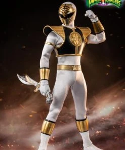 ThreeZero 1/6 Scale Figure - Mighty Morphin Power Rangers - White Ranger 24 ThreeZero 1/6 Scale Figure - Mighty Morphin Power Rangers - White Ranger