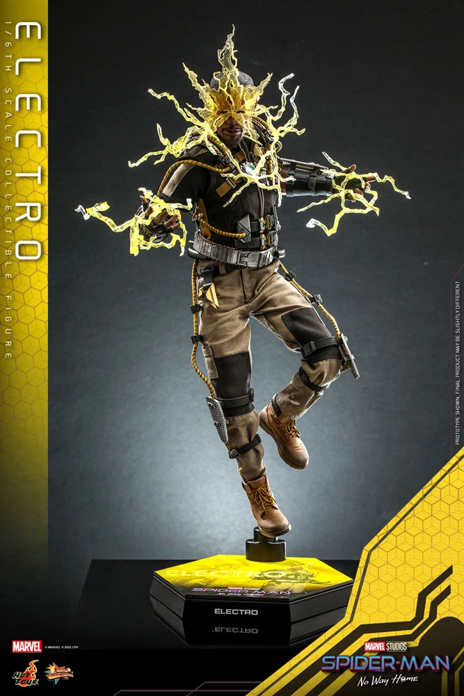 Pre-Orders Hot Toys Movie Masterpiece 1/6 Scale Figure - Electro (Spider-Man: No Way Home) 6 Pre-Orders Hot Toys Movie Masterpiece 1/6 Scale Figure - Electro (Spider-Man: No Way Home)