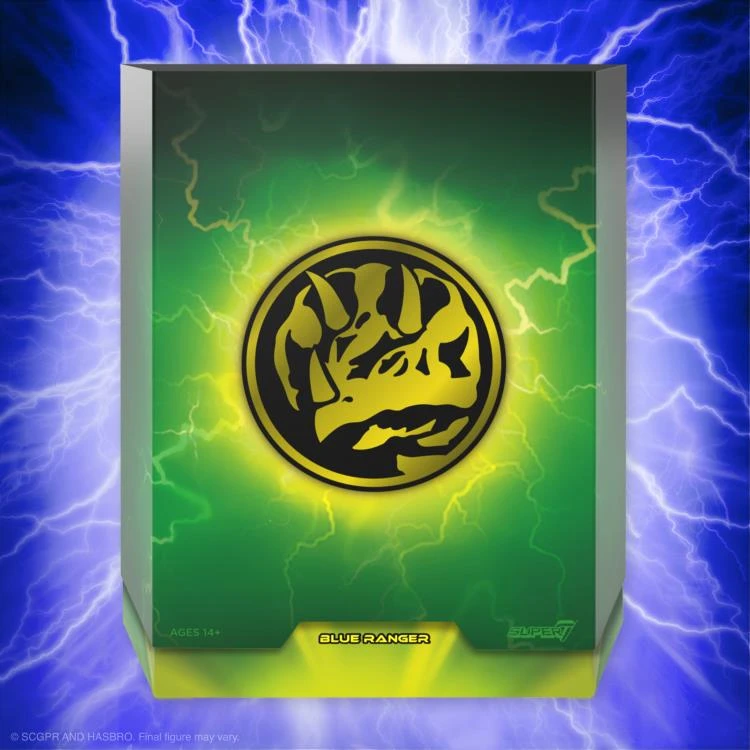 Super 7 Mighty Morphin Power Rangers Ultimates Blue Ranger 6 Super 7 Mighty Morphin Power Rangers Ultimates Blue Ranger