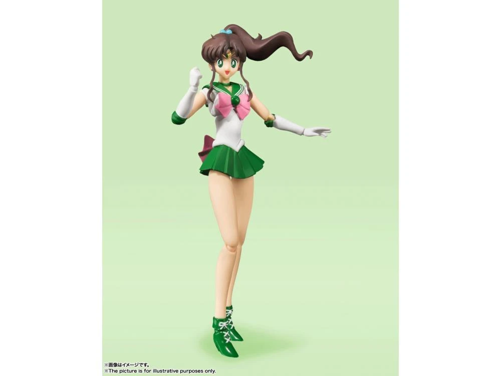 Bandai S.H. Figuarts Sailor Moon - Sailor Jupiter - Animation Color Edition "Pretty Guardian Sailor Moon" Anime 5 Bandai S.H. Figuarts Sailor Moon - Sailor Jupiter - Animation Color Edition "Pretty Guardian Sailor Moon" Anime
