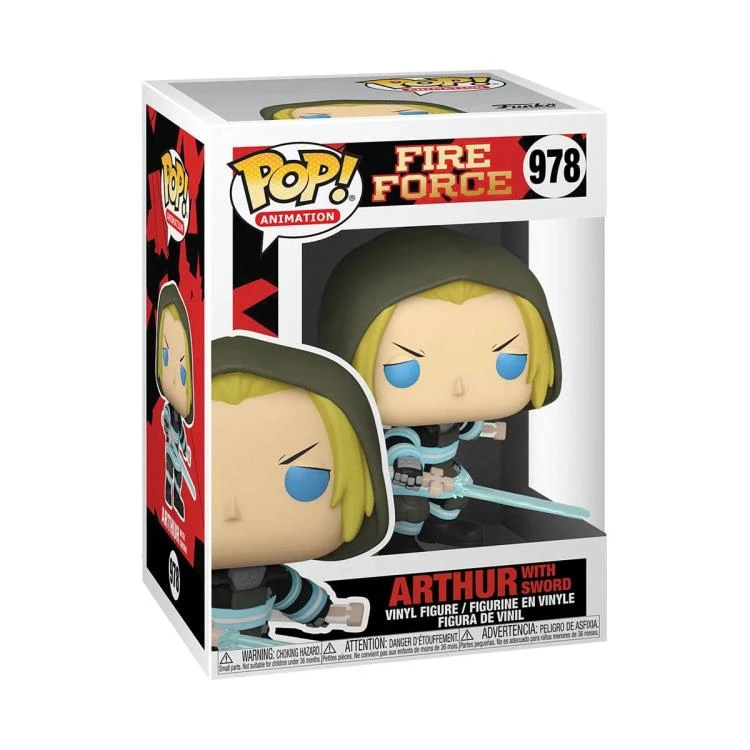 Funko Pop! Animation - Fire Force - Arthur W/ Sword Pre-Orders 3 Funko Pop! Animation - Fire Force - Arthur W/ Sword Pre-Orders
