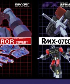 Mastermind Creations TFCON Exclusive - Ocular Max Remix Series - RMX-06CO Furor / RMX-07CO Riot Covert (2-pack)