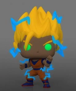 Funko Pop! Animation Dragon Ball Super Saiyan 2 Goku PX Exclusive - Glow In The Dark Chase Anime