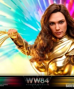 New Arrivals Hot Toys Movie Masterpiece 1/6 Scale Figure - Golden Armor Wonder Woman (Deluxe Version)
