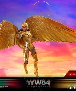 New Arrivals Hot Toys Movie Masterpiece 1/6 Scale Figure - Golden Armor Wonder Woman (Deluxe Version)