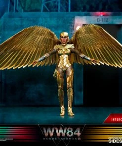 New Arrivals Hot Toys Movie Masterpiece 1/6 Scale Figure - Golden Armor Wonder Woman (Deluxe Version)