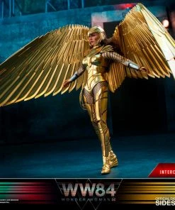 New Arrivals Hot Toys Movie Masterpiece 1/6 Scale Figure - Golden Armor Wonder Woman (Deluxe Version)