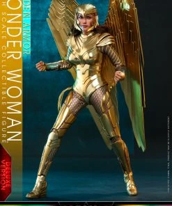 New Arrivals Hot Toys Movie Masterpiece 1/6 Scale Figure - Golden Armor Wonder Woman (Deluxe Version)
