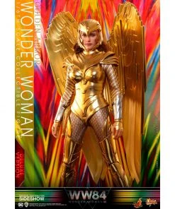 New Arrivals Hot Toys Movie Masterpiece 1/6 Scale Figure - Golden Armor Wonder Woman (Deluxe Version)