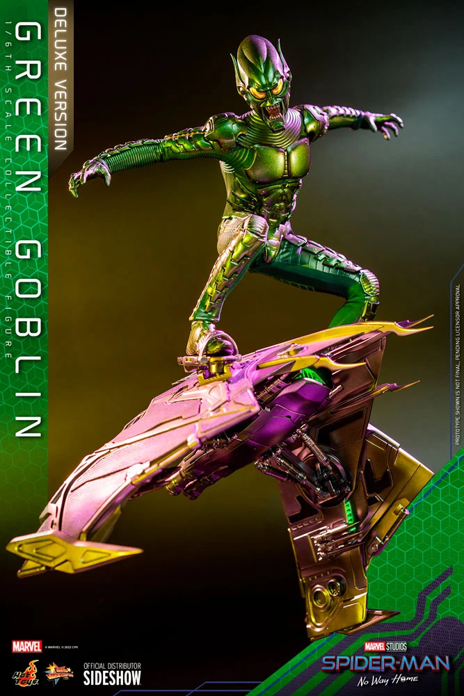 Hot Toys Movie Masterpiece 1/6 Scale Figure - Green Goblin Deluxe Version (Spider-Man: No Way Home) 10 Hot Toys Movie Masterpiece 1/6 Scale Figure - Green Goblin Deluxe Version (Spider-Man: No Way Home)