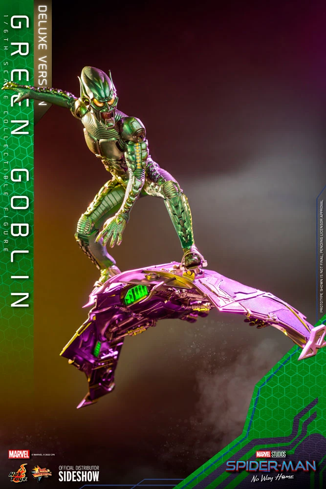 Hot Toys Movie Masterpiece 1/6 Scale Figure - Green Goblin Deluxe Version (Spider-Man: No Way Home) 11 Hot Toys Movie Masterpiece 1/6 Scale Figure - Green Goblin Deluxe Version (Spider-Man: No Way Home)