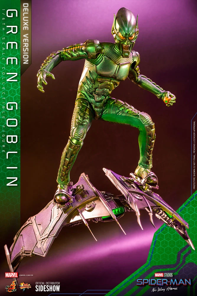 Hot Toys Movie Masterpiece 1/6 Scale Figure - Green Goblin Deluxe Version (Spider-Man: No Way Home) 7 Hot Toys Movie Masterpiece 1/6 Scale Figure - Green Goblin Deluxe Version (Spider-Man: No Way Home)