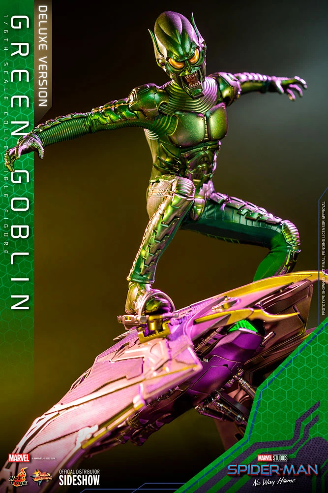Hot Toys Movie Masterpiece 1/6 Scale Figure - Green Goblin Deluxe Version (Spider-Man: No Way Home) 9 Hot Toys Movie Masterpiece 1/6 Scale Figure - Green Goblin Deluxe Version (Spider-Man: No Way Home)