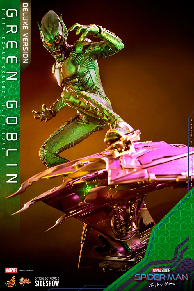 Hot Toys Movie Masterpiece 1/6 Scale Figure - Green Goblin Deluxe Version (Spider-Man: No Way Home) 12 Hot Toys Movie Masterpiece 1/6 Scale Figure - Green Goblin Deluxe Version (Spider-Man: No Way Home)