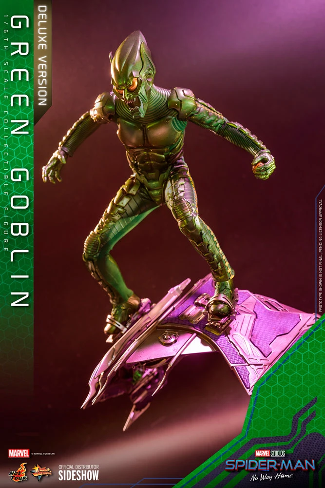 Hot Toys Movie Masterpiece 1/6 Scale Figure - Green Goblin Deluxe Version (Spider-Man: No Way Home) 8 Hot Toys Movie Masterpiece 1/6 Scale Figure - Green Goblin Deluxe Version (Spider-Man: No Way Home)