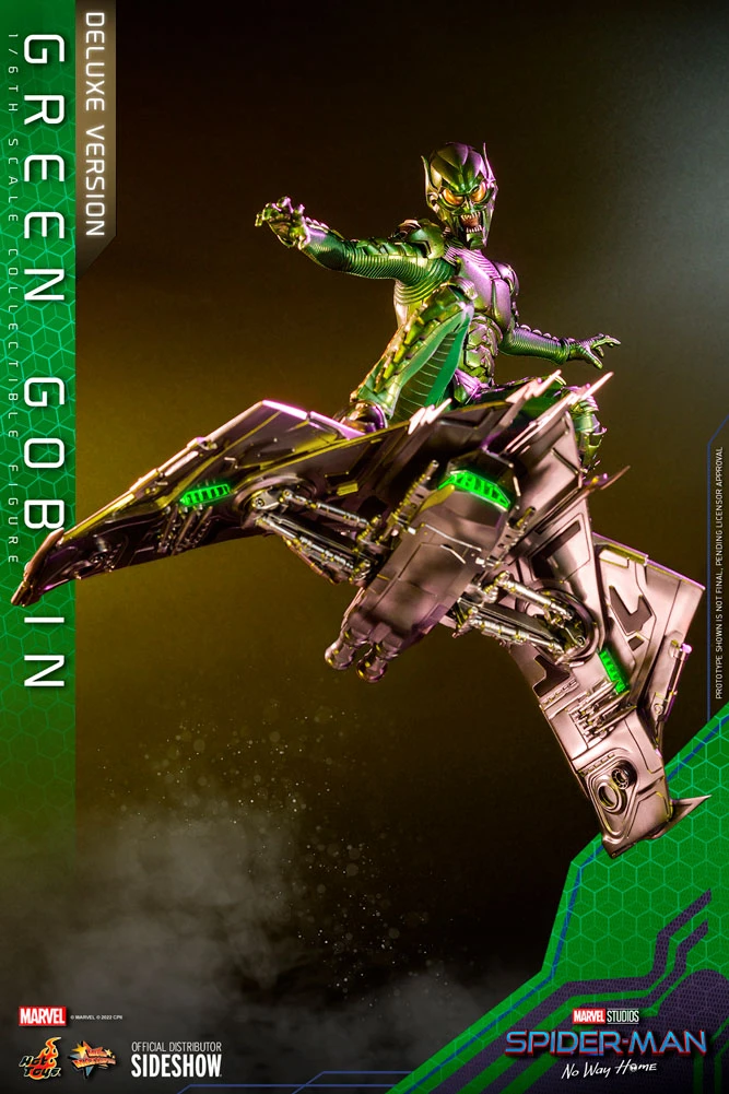 Hot Toys Movie Masterpiece 1/6 Scale Figure - Green Goblin Deluxe Version (Spider-Man: No Way Home) 13 Hot Toys Movie Masterpiece 1/6 Scale Figure - Green Goblin Deluxe Version (Spider-Man: No Way Home)