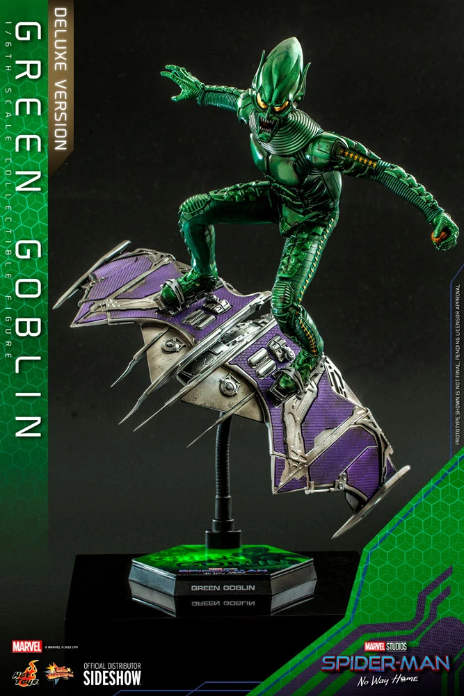 Hot Toys Movie Masterpiece 1/6 Scale Figure - Green Goblin Deluxe Version (Spider-Man: No Way Home) 14 Hot Toys Movie Masterpiece 1/6 Scale Figure - Green Goblin Deluxe Version (Spider-Man: No Way Home)