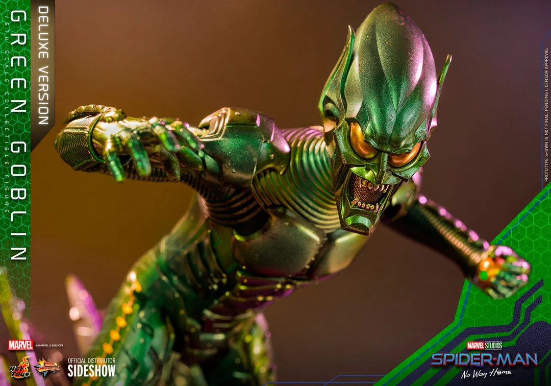 Hot Toys Movie Masterpiece 1/6 Scale Figure - Green Goblin Deluxe Version (Spider-Man: No Way Home) 17 Hot Toys Movie Masterpiece 1/6 Scale Figure - Green Goblin Deluxe Version (Spider-Man: No Way Home)