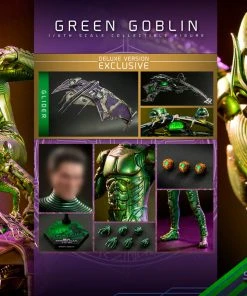 Hot Toys Movie Masterpiece 1/6 Scale Figure - Green Goblin Deluxe Version (Spider-Man: No Way Home) 39 Hot Toys Movie Masterpiece 1/6 Scale Figure - Green Goblin Deluxe Version (Spider-Man: No Way Home)
