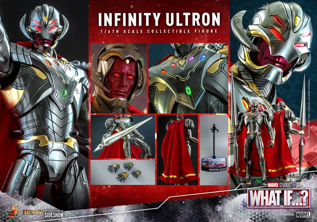Hot Toys Sixth Scale Figure - Infinity Ultron (Marvel What If...?) 25 Hot Toys Sixth Scale Figure - Infinity Ultron (Marvel What If...?)
