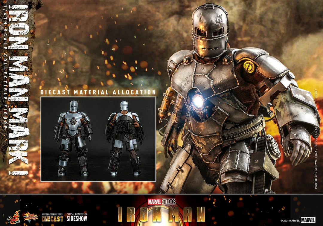 Hot Toys Movie Masterpiece Series - Iron Man Mark I Pre-Orders 18 Hot Toys Movie Masterpiece Series - Iron Man Mark I Pre-Orders
