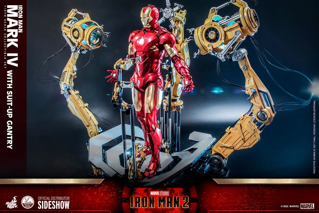 Pre-Orders Hot Toys Quarter Scale Series Diecast - Iron Man Mark IV With Suit-Up Gantry (Deluxe) 4 Pre-Orders Hot Toys Quarter Scale Series Diecast - Iron Man Mark IV With Suit-Up Gantry (Deluxe)