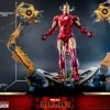 Pre-Orders Hot Toys Quarter Scale Series Diecast - Iron Man Mark IV With Suit-Up Gantry (Deluxe)