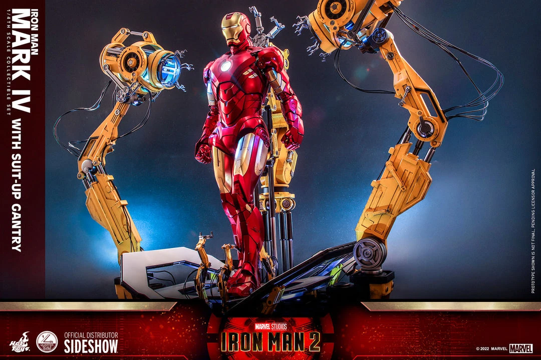 Pre-Orders Hot Toys Quarter Scale Series Diecast - Iron Man Mark IV With Suit-Up Gantry (Deluxe) 7 Pre-Orders Hot Toys Quarter Scale Series Diecast - Iron Man Mark IV With Suit-Up Gantry (Deluxe)