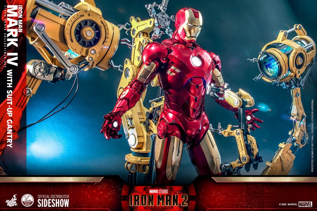 Pre-Orders Hot Toys Quarter Scale Series Diecast - Iron Man Mark IV With Suit-Up Gantry (Deluxe) 8 Pre-Orders Hot Toys Quarter Scale Series Diecast - Iron Man Mark IV With Suit-Up Gantry (Deluxe)