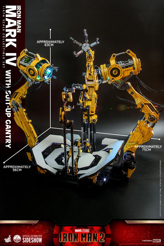 Pre-Orders Hot Toys Quarter Scale Series Diecast - Iron Man Mark IV With Suit-Up Gantry (Deluxe) 15 Pre-Orders Hot Toys Quarter Scale Series Diecast - Iron Man Mark IV With Suit-Up Gantry (Deluxe)