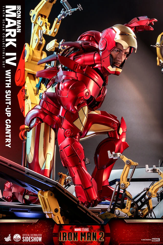 Pre-Orders Hot Toys Quarter Scale Series Diecast - Iron Man Mark IV With Suit-Up Gantry (Deluxe) 17 Pre-Orders Hot Toys Quarter Scale Series Diecast - Iron Man Mark IV With Suit-Up Gantry (Deluxe)