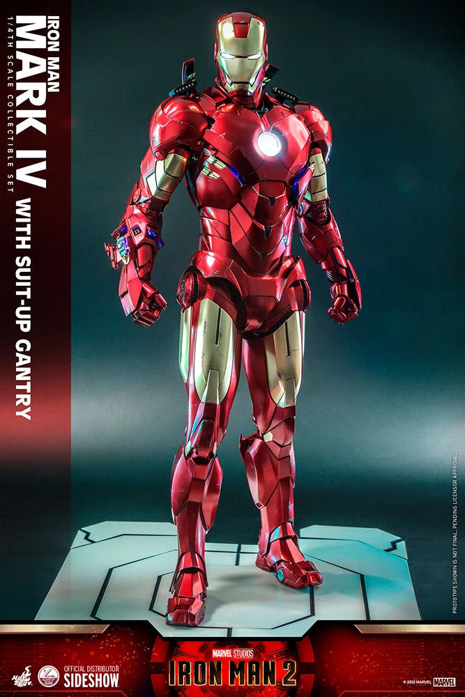 Pre-Orders Hot Toys Quarter Scale Series Diecast - Iron Man Mark IV With Suit-Up Gantry (Deluxe) 19 Pre-Orders Hot Toys Quarter Scale Series Diecast - Iron Man Mark IV With Suit-Up Gantry (Deluxe)