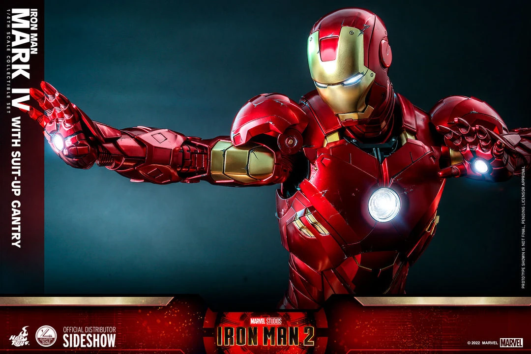 Pre-Orders Hot Toys Quarter Scale Series Diecast - Iron Man Mark IV With Suit-Up Gantry (Deluxe) 22 Pre-Orders Hot Toys Quarter Scale Series Diecast - Iron Man Mark IV With Suit-Up Gantry (Deluxe)