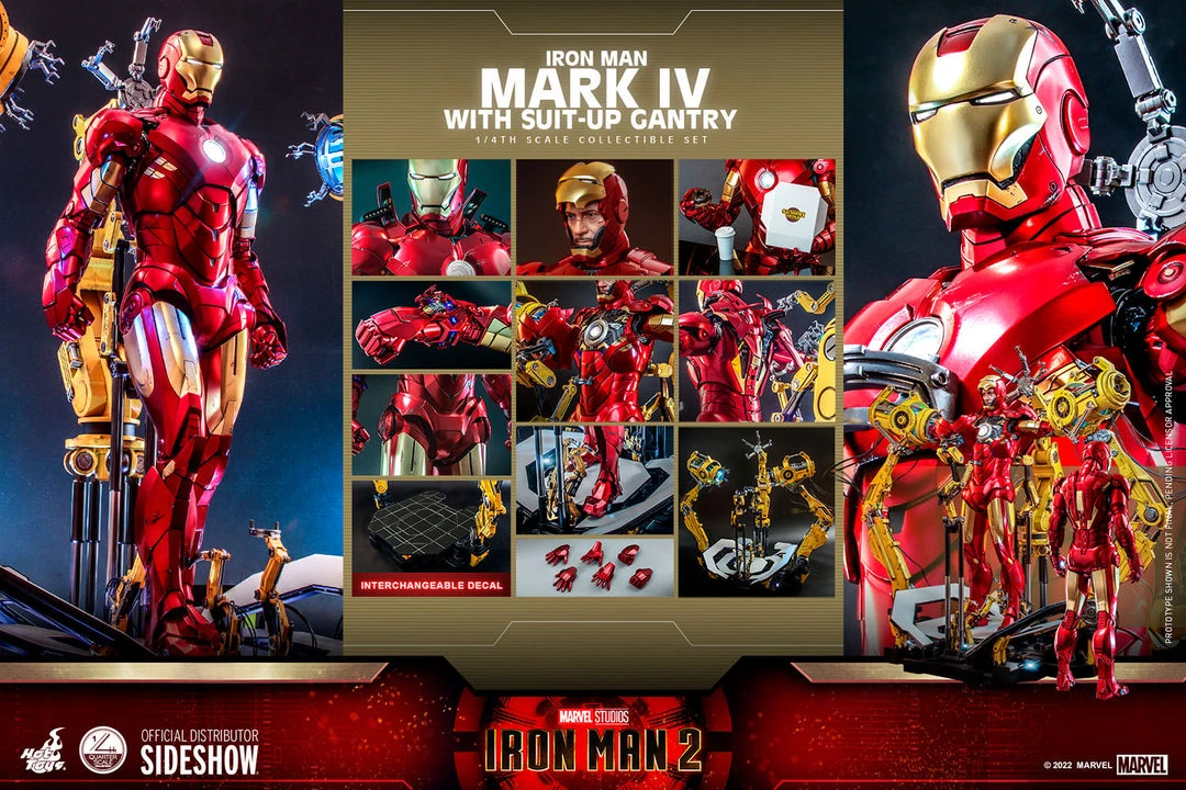 Pre-Orders Hot Toys Quarter Scale Series Diecast - Iron Man Mark IV With Suit-Up Gantry (Deluxe) 21 Pre-Orders Hot Toys Quarter Scale Series Diecast - Iron Man Mark IV With Suit-Up Gantry (Deluxe)