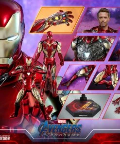 Comics Hot Toys Movie Masterpiece 1/6 Scale Figure - Avengers: Endgame - Iron Man Mark LXXXV