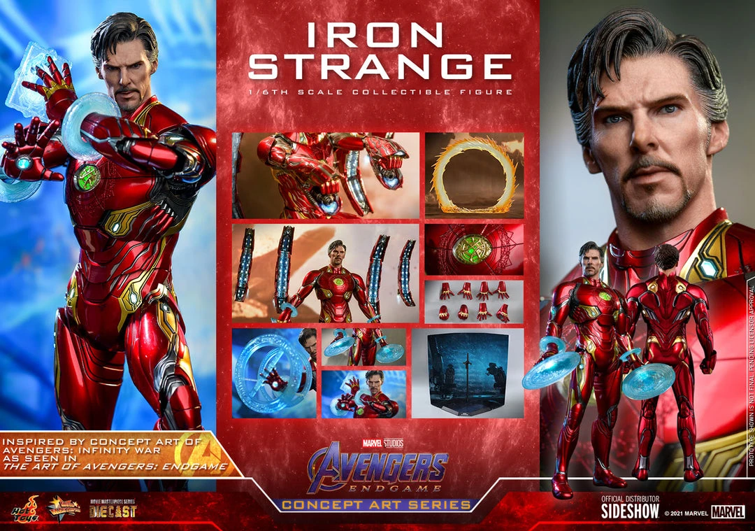 Pre-Orders Hot Toys - Movie Masterpiece Series 1/6 Scale - Iron Strange (Avengers: Endgame) 16 Pre-Orders Hot Toys - Movie Masterpiece Series 1/6 Scale - Iron Strange (Avengers: Endgame)