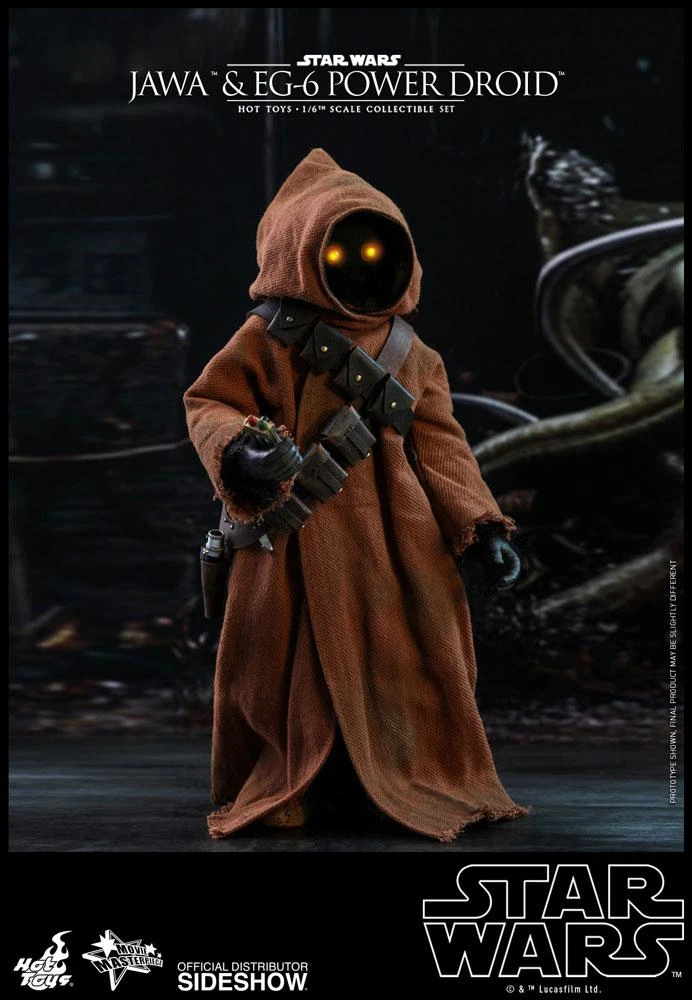 Hot Toys Movie Masterpiece 1/6 Scale Figure - Star Wars Episode IV: A New Hope - Jawa & EG-6 Power Droid Movies / TV / Sports 7 Hot Toys Movie Masterpiece 1/6 Scale Figure - Star Wars Episode IV: A New Hope - Jawa & EG-6 Power Droid Movies / TV / Sports