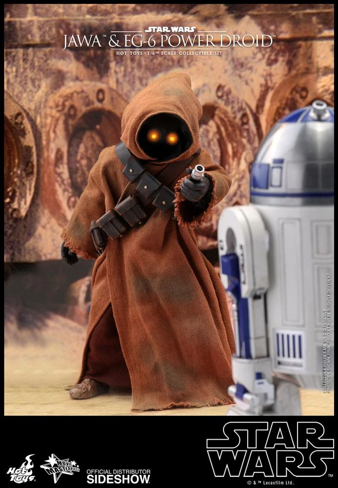Hot Toys Movie Masterpiece 1/6 Scale Figure - Star Wars Episode IV: A New Hope - Jawa & EG-6 Power Droid Movies / TV / Sports 19 Hot Toys Movie Masterpiece 1/6 Scale Figure - Star Wars Episode IV: A New Hope - Jawa & EG-6 Power Droid Movies / TV / Sports