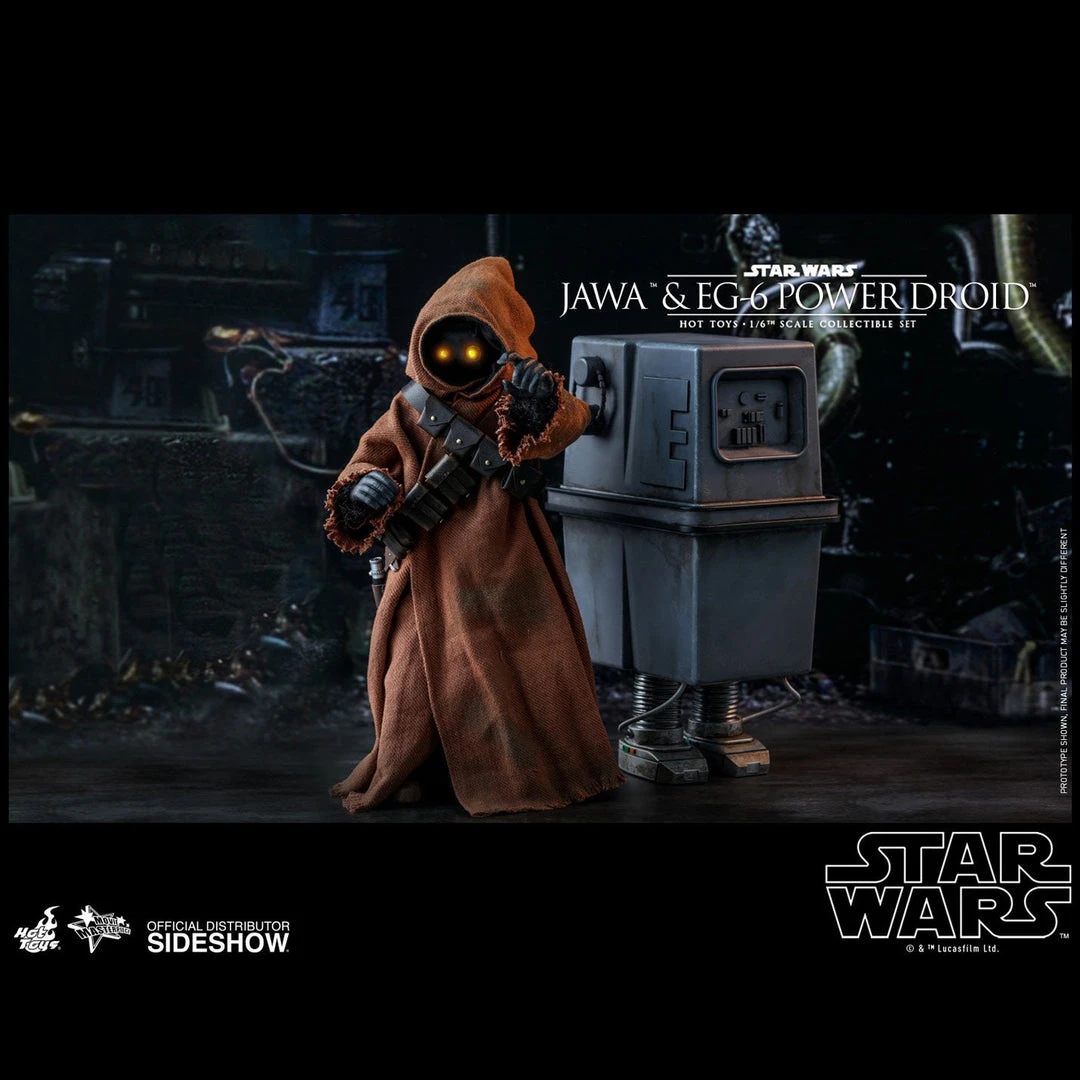 Hot Toys Movie Masterpiece 1/6 Scale Figure - Star Wars Episode IV: A New Hope - Jawa & EG-6 Power Droid Movies / TV / Sports 3 Hot Toys Movie Masterpiece 1/6 Scale Figure - Star Wars Episode IV: A New Hope - Jawa & EG-6 Power Droid Movies / TV / Sports